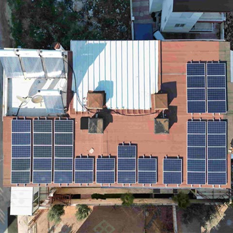 Grenn Sağlık 10 KWp Güneş Elektrik Santrali